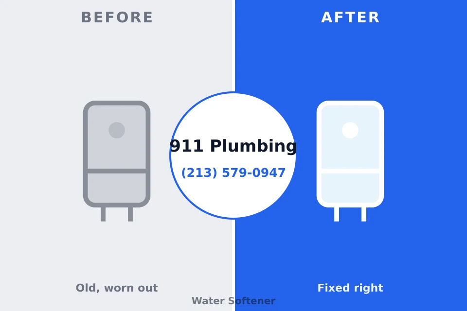 Before and after: plumbing company Bowling Green, VA